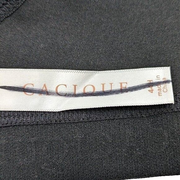 Cacique Bra Smooth Balconette Underwire Plus Size 44H Black Lane Bryant - Picture 5 of 9